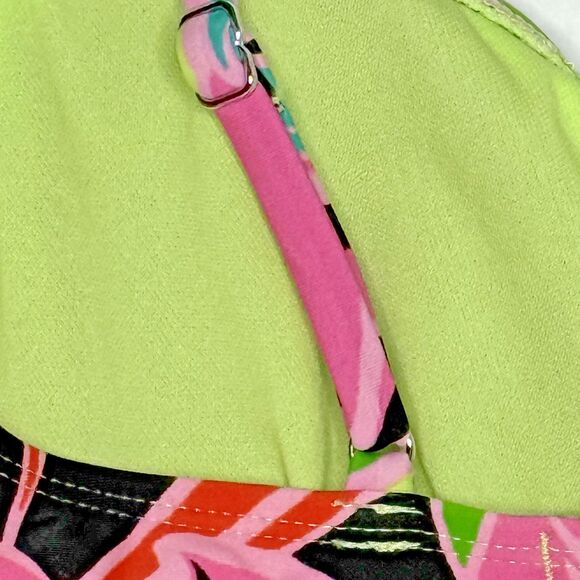 Wild Fable Multi-Colored Tropical Print Underwire Bralette Bikini Top Size Small - Picture 5 of 11